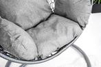 Moderne Hangstoel - Ei Stoel met Grijze Standaard - Perfe..., Huis en Inrichting, Stoelen, Ophalen of Verzenden, Nieuw