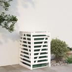 Containerberging 84x90x128,5 cm massief grenenhout wit, Huis en Inrichting, Verzenden, Nieuw