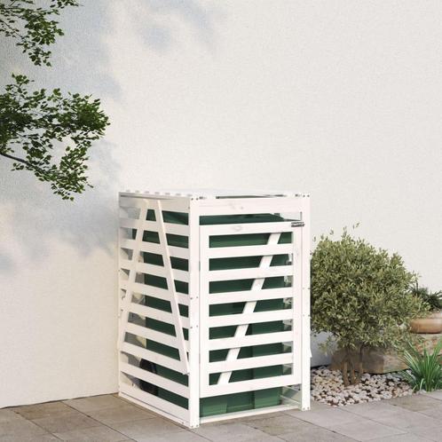Containerberging 84x90x128,5 cm massief grenenhout wit, Huis en Inrichting, Overige Huis en Inrichting, Nieuw, Verzenden