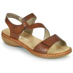 Rieker  ZAZIE  Bruin Sandalen, Kleding | Dames, Verzenden, Nieuw