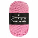 Scheepjes Chunky Monkey - 1241 rose - Acryl Garen, Ophalen of Verzenden, Nieuw