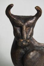 sculptuur, Stier. - 12 cm - Brons