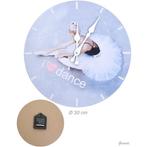 Alista Wandklok met Ballerina Achtergrond, Verzenden, Nieuw
