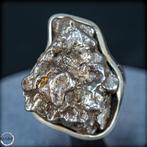 Zeldzame natuurlijke meteoriet Campo Del Cielo ring- 36.65 g