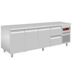 Koelwerkbank | 550L | 3 Deuren + 2 Laden (1/1 GN) | -2°c/+8°, Witgoed en Apparatuur, Koelkasten en IJskasten, Ophalen of Verzenden