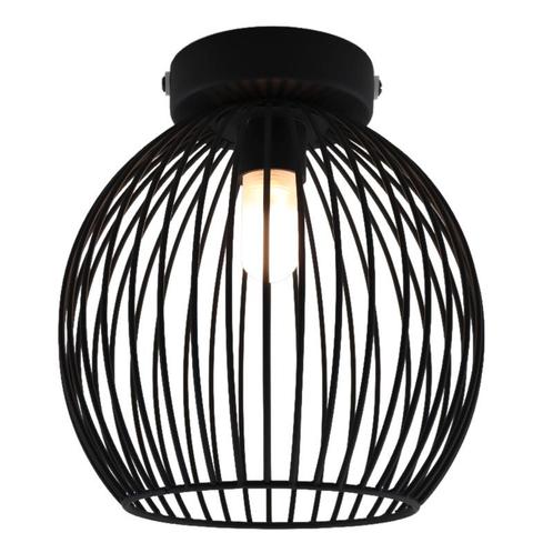 Industriële badkamer plafondlamp zwart, Wiro, IP44, Huis en Inrichting, Lampen | Plafondlampen, Nieuw, Metaal, Ophalen of Verzenden