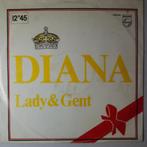 Lady and Gent - Diana - 12, Gebruikt, 12 inch, Pop, Maxi-single