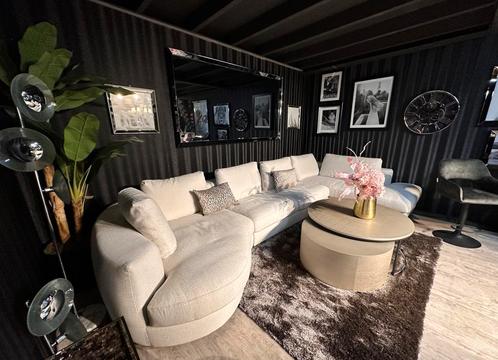 Bankstel Giovanni – Met donzen kussens voor ultiem comf..., Huis en Inrichting, Banken | Bankstellen, 300 cm of meer, 150 cm of meer