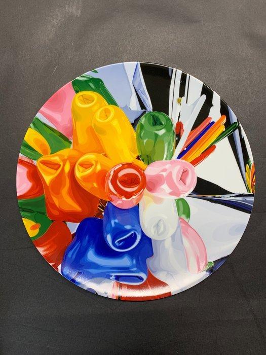 Jeff Koons (1955) - Tulips Coupe Plate, Antiek en Kunst, Kunst | Designobjecten