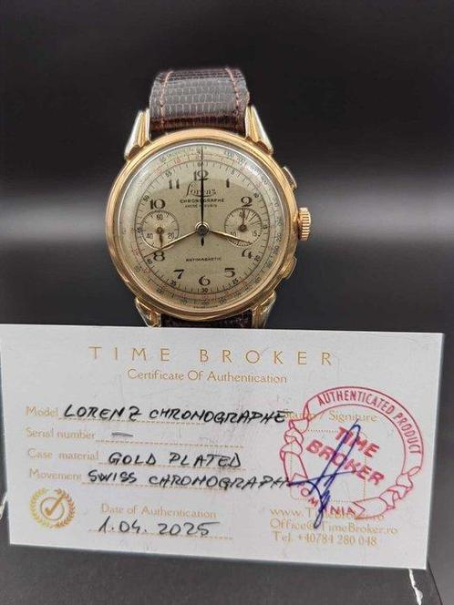 Lorenz - Chronograph Valjoux - AL 150 - Zonder Minimumprijs, Sieraden, Tassen en Uiterlijk, Horloges | Heren