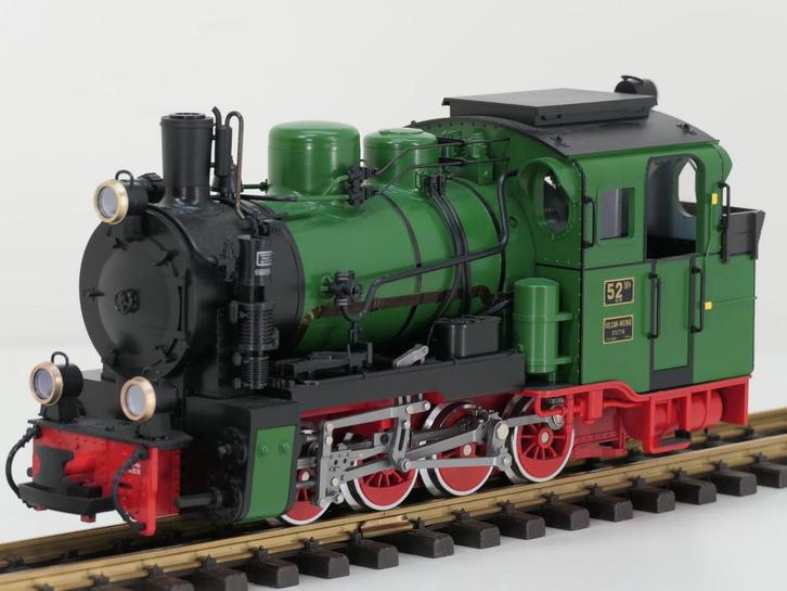 LGB 28005 Rü.BB-Dampflok 52 Mh, Sound, Digitaal, Hobby en Vrije tijd, Modeltreinen | Overige schalen, Overige typen, Zo goed als nieuw