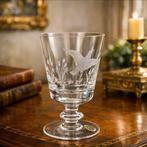 Val Saint Lambert - Vaas - Kristal - gegraveerd