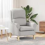 vidaXL Fauteuil Wolken grijs 76 x 94 x 102 cm Stof, Huis en Inrichting, Fauteuils, Verzenden, Nieuw