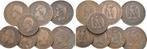 Lot 8 munten Frankreich: Napoleon Iii, 1852-1870:, Postzegels en Munten, Munten | Europa | Niet-Euromunten, Verzenden