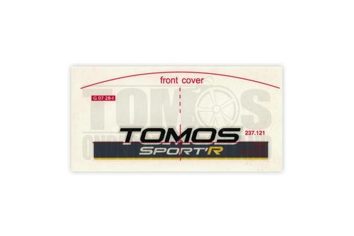 Tomos Sticker SportR Koplampkap, Fietsen en Brommers, Brommeronderdelen | Algemeen, Nieuw, Ophalen of Verzenden
