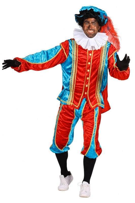 Pietenpak Bilbao met Cape Rood-Blauw - M, Diversen, Sinterklaas, Verzenden