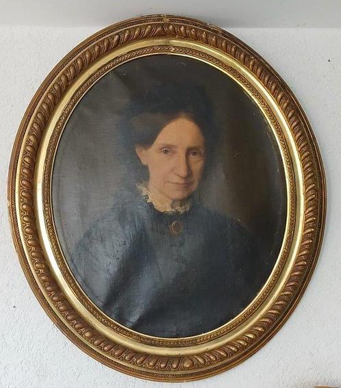 Franse school (XIX) - Prominent Lady, Antiek en Kunst, Kunst | Schilderijen | Klassiek