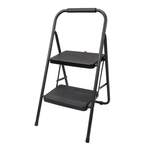 Silverline Inklapbare trapladder - 2 treden - antislip -..., Doe-het-zelf en Verbouw, Ladders en Trappen, Nieuw, Ophalen of Verzenden