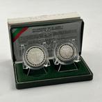 Portugal. set 2 Silver Proof Coins - 25 Escudos / 100