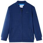 vidaXL Kindervest met rits 104 marineblauw, Verzenden, Nieuw