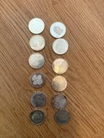 Nederland. 50 Gulden 1982–1998, 12 stuks (Zonder, Postzegels en Munten, Munten | Nederland