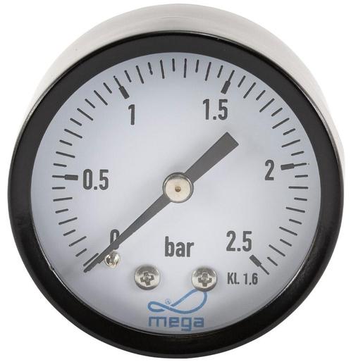 Manometer zandfilter drukmeter 0 - 2,5 bar (1/8), Tuin en Terras, Zwembad-toebehoren, Nieuw, Verzenden