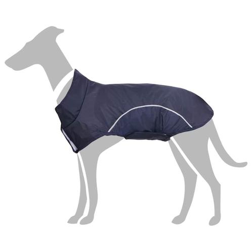 vidaXL Hondenregenjas met reflecterende strips polyester, Dieren en Toebehoren, Honden-accessoires, Nieuw, Verzenden