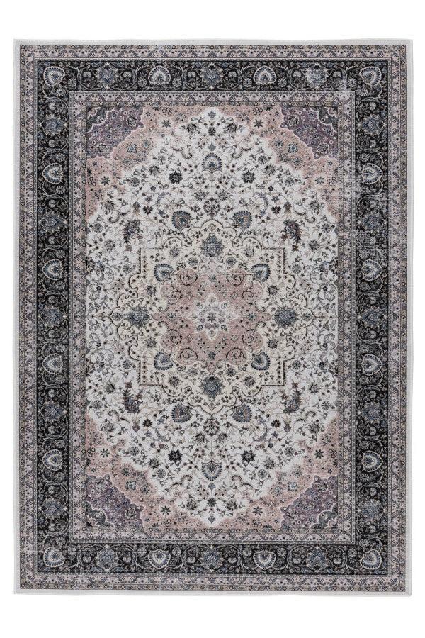 Wasbaar Vloerkleed | Dunya | Medaillon | Crème | 160x230 cm, Huis en Inrichting, Stoffering | Tapijten en Kleden, Verzenden