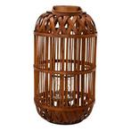 Windlicht | Decoris | Ø 35 cm x 65 cm (Bamboe), Tuin en Terras, Verzenden, Nieuw