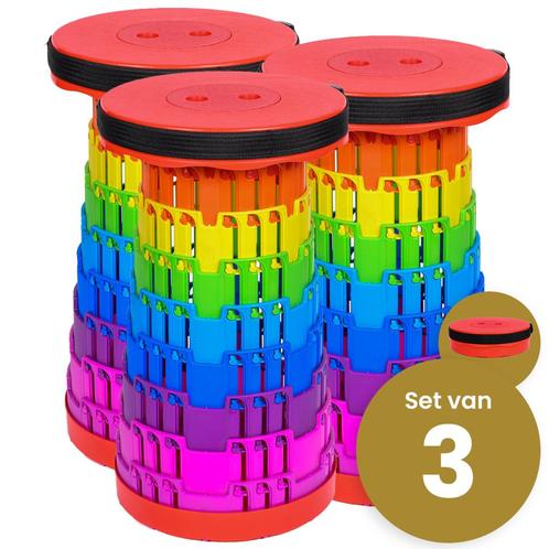 Set Van 3 Stuks ! Alora Opvouwbare Kruk Extra Strong -, Huis en Inrichting, Keuken | Keukenbenodigdheden, Nieuw