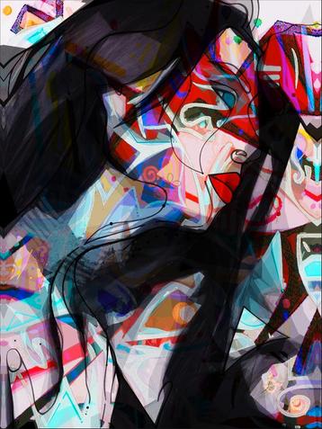 Pandoras thoughts modern kunstwerk beschikbaar voor biedingen