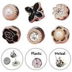 Fako Bijoux® - Pin Broche Mini - Steek Pin Knopen Set - 6, Sieraden, Tassen en Uiterlijk, Broches, Verzenden, Nieuw