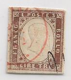 Italiaanse oude staten - Sardinië 1862/1862 - Sardinië, 3, Gestempeld