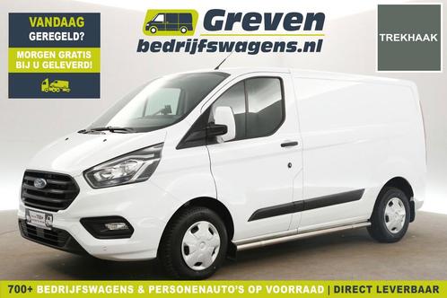 Ford Transit Custom 280 2.0 TDCI L1H1 Limited, Auto's, Bestelauto's, Onderhoudsboekje, Lease, Handgeschakeld, Wit, Ford, Financial lease