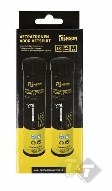 Vetpatroon, Vetpatronen 85 Gram, Vetkoker, 2 Delig beschikbaar voor biedingen