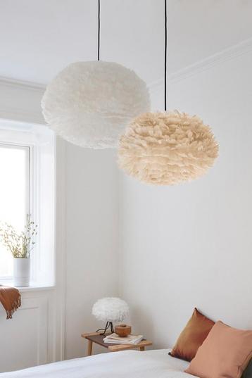 Umage EOS large witte hanglamp | Met koordset | Verenlamp beschikbaar voor biedingen