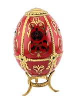Fabergé ei - Keizerlijk juweelachtig ei benadrukt met, Antiek en Kunst