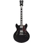 (B-Stock) D'Angelico Premier DC Black Flake Stopbar semi-ako, Muziek en Instrumenten, Verzenden, Nieuw