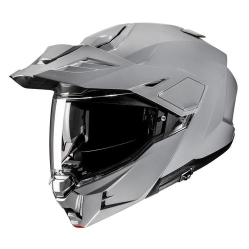 HJC i80 Solid Grijs Adventure Motorhelm, Motoren, Kleding | Motorhelmen, Offroadhelm, Heren, XXL, Nieuw met kaartje, HJC, Verzenden