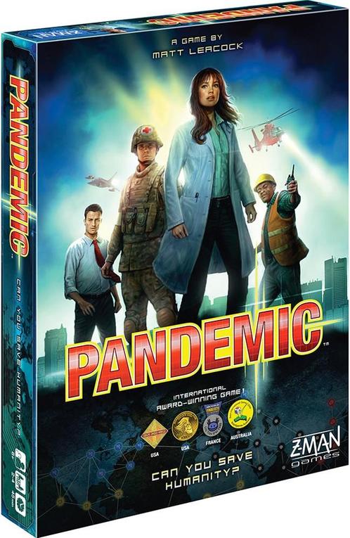Pandemic 2nd Edition (Engels) | Z-Man Games -, Hobby en Vrije tijd, Gezelschapsspellen | Bordspellen, Nieuw, Verzenden
