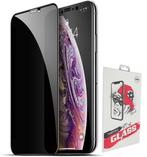 iPhone X / Xs Full Cover Privacy Tempered Glass Screen Prote, Ophalen of Verzenden, Nieuw