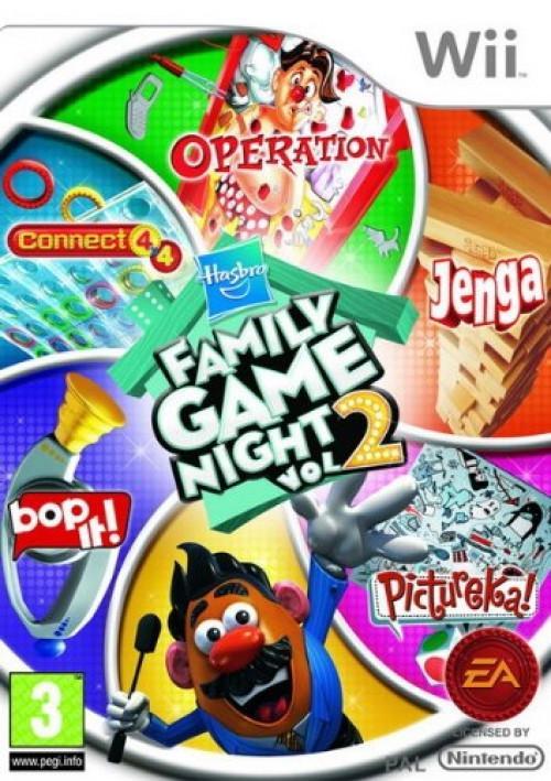 Hasbro Family Game Night 2 (Nintendo Wii), Spelcomputers en Games, Games | Nintendo Wii, Gebruikt, Verzenden