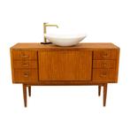 Badkamermeubel | Vintage | Teak |  4276, Huis en Inrichting, Badkamer | Badkamermeubels, Minder dan 50 cm, 75 cm of meer, Ophalen of Verzenden