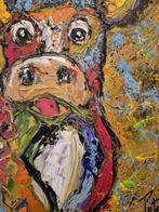 Laurent Pate (1970) - Vachement coloré (vache abstrait)