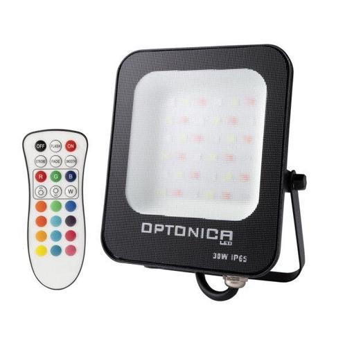 LED Bouwlamp RGB 30W 2700lm IP65 Incl. afstandsbediening, Huis en Inrichting, Lampen | Losse lampen, Ophalen of Verzenden