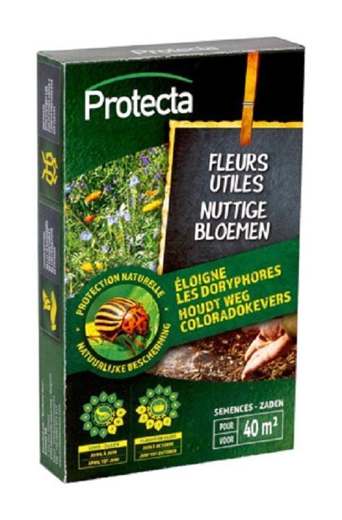 Protecta Nuttige bloemen zaden Kevers weg 25m², Tuin en Terras, Bloembollen en Zaden, Ophalen of Verzenden