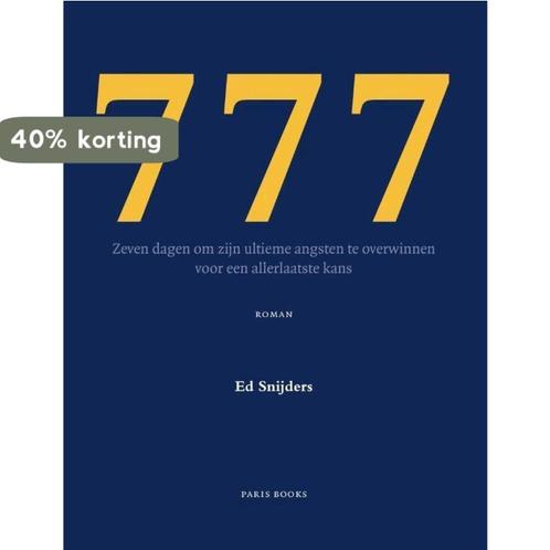 777 9789492179210 Ed Snijders, Boeken, Romans, Gelezen, Verzenden