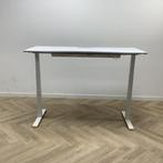 Kinnarps P-serie, Elektrisch zit-sta bureau, 180x80 cm, wit, Huis en Inrichting, Bureaus, Ophalen of Verzenden, In hoogte verstelbaar