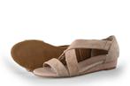 Manfield Sandalen in maat 39 Beige | 10% extra korting, Verzenden, Beige, Sandalen of Muiltjes, Zo goed als nieuw