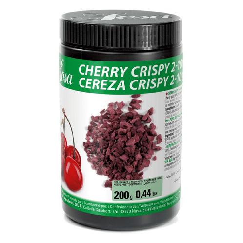 Sosa Crispy Kers Gevriesdroogd 200g, Hobby en Vrije tijd, Taarten en Cupcakes maken, Nieuw, Verzenden